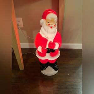 Vintage Santa Blow Mold 1973 Carolina Enterprises 22”